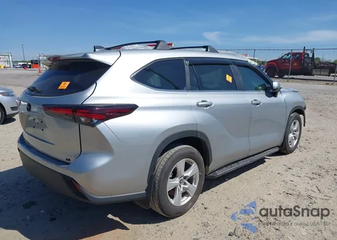 2024 Toyota Highlander Le from USA, damaged, VIN 5TDKDRAH7RS543426